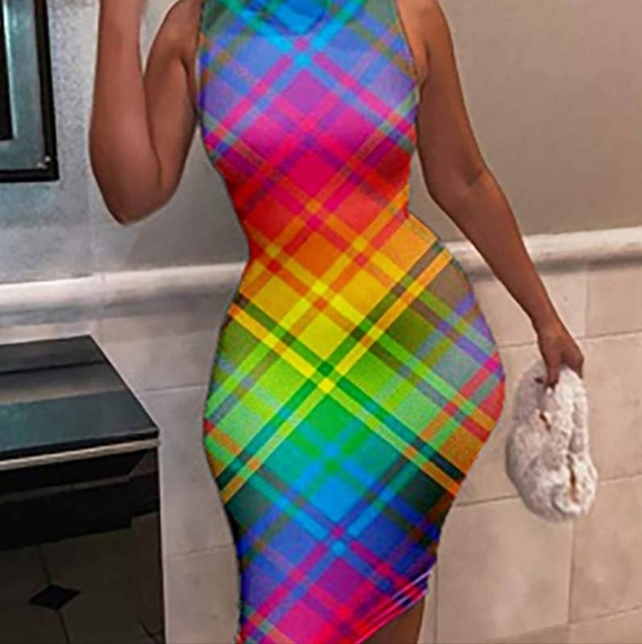 Color block dress - Picture 1 of 1